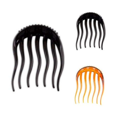 Women Fashion Hair Styling Clip Volume Boost Comb Stick Bun Maker Braid Tool 